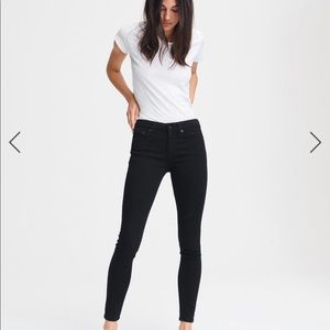 Rag & Bone Mid Rise Cate Skinny Jeans